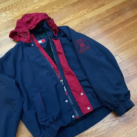 VTG Tommy Hilfiger Windbreaker Jacket - SIze M